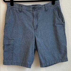 MARC ANTHONY Men's Blue Casual Cargo Shorts • 34